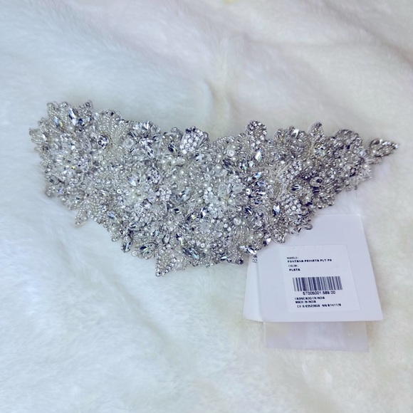 Pronovias Barcelona Couture Bridal Hairpiece - Picture 7 of 8